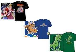 3 Adult Graphic T-shirts