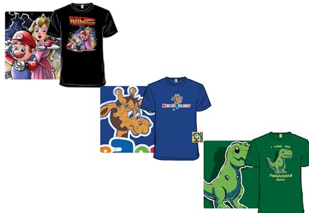 3 Adult Graphic T-shirts