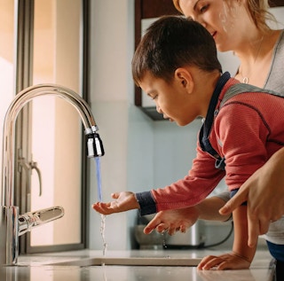 kohls samsonico water faucet temperature light stock image 2023 1674482918 1674482918