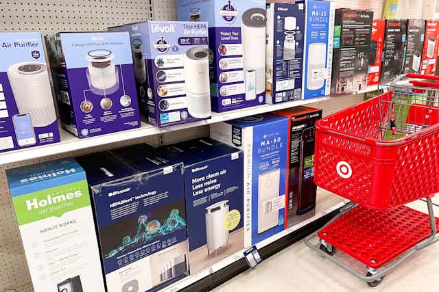 Levoit Air Purifiers, as Low as $28.49 at Target card image