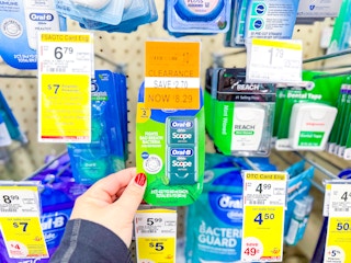 scope dental floss clearance walgreens