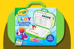Buy This Crayola Clay Sculpting Station for $15 at Walmart (Reg. $33) card image