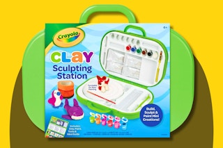 Walmart Crayola clay sculpting station