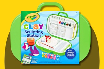 Walmart Crayola clay sculpting station