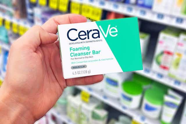 Better-Than-Free Deal: Cerave Foaming Cleansing Bar at CVS card image