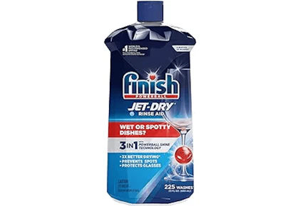Finish Jet-Dry Liquid Rinse Aid and Drying Agent