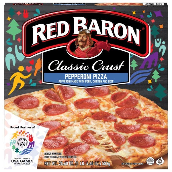 2 Red Baron Pepperoni Pizzas
