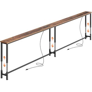 Sofa Table with Power Outlets