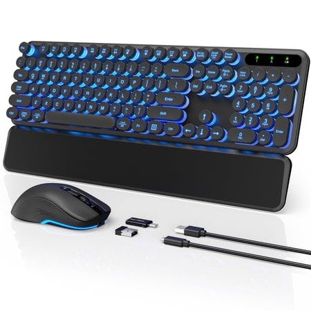Wireless Keyboard and Mouse Combo