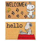 Peanuts Snoopy Coir Doormat 2-Pack