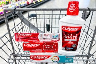 walgreens colgate toothpaste, mouthwash and toothbrush696