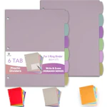 2 Binder Divider Sets