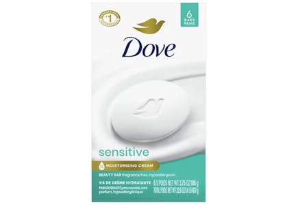 2 Dove Beauty Bars
