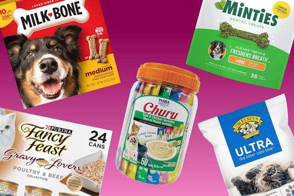 Earn $30 Amazon Credit on Pet Care Essentials: Milkbone, Fancy Feast, More