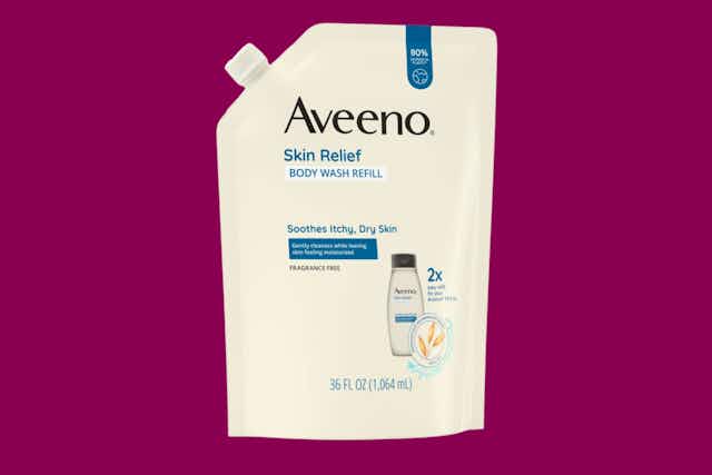 Aveeno Body Wash Refill 36-Ounce, as Low as $11 on Amazon (Reg. $17) card image