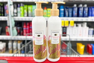 two pantene curl creams