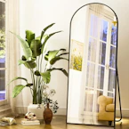 Arched Full-Length Floor Mirror