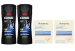 2 Axe + 2 Aveeno
