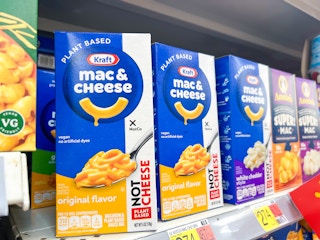 kraft not mac and cheese on walmart aisle