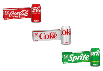 3 Soda 12-Packs