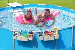 Poolside Storage Basket 2-Pack. $18 on Amazon card image
