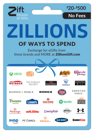Zift Zillions $100 Gift Card