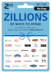 Zift Zillions $100 Gift Card