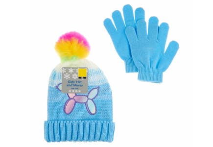 2 Kids' Hat and Gloves Sets