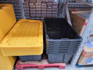 large storage bins