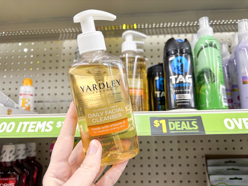 dollar general yardley cleanser