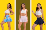 women wearing tennis skorts