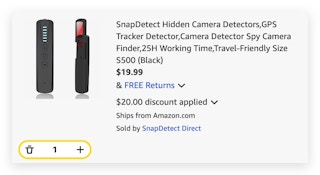 Hidden Camera Detectors