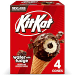 2 Kit Kat Frozen Dairy Dessert Cone Boxes