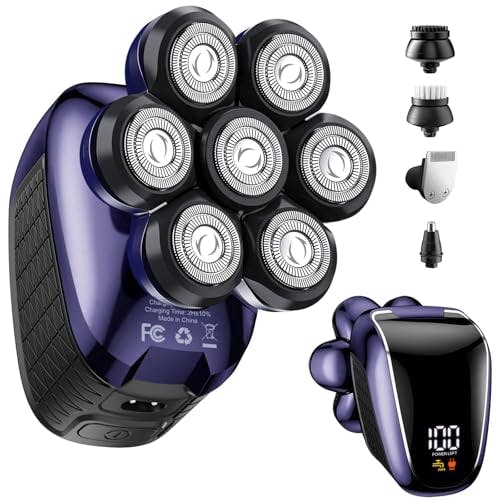 5-in-1 Electric Head Shaver