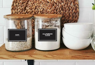 Chalk Peel and Stick Labels