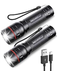 Rechargeable Flashlights 2-Pack