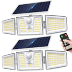 Solar Motion Flood Lights 2-Pack