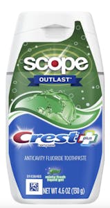 3 Crest Toothpastes