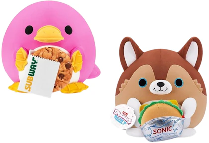 2 Snackles Plushes