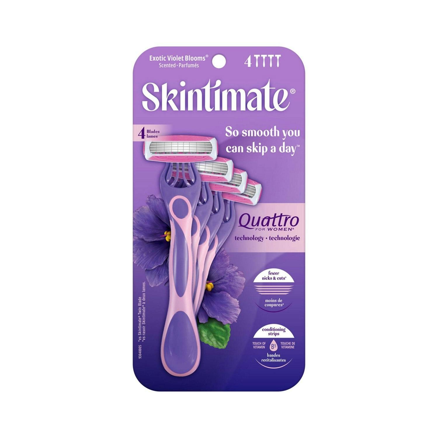 2 Skintimate Disposable Razor Packs