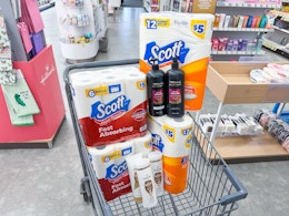 scott paper products tresemme pantene items in walgreens cart