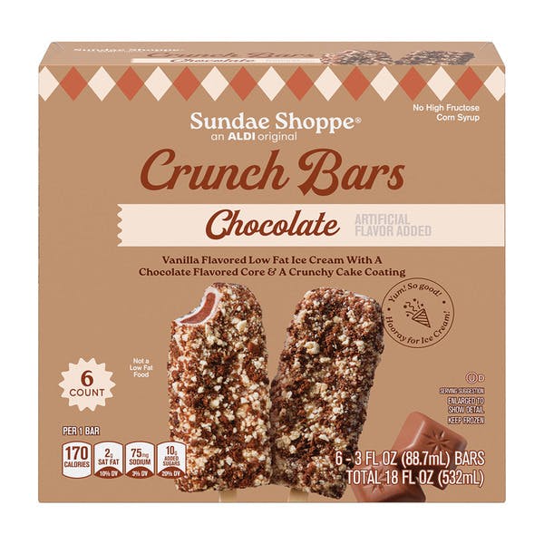 Sundae Shoppe Chocolate Crunch Bars