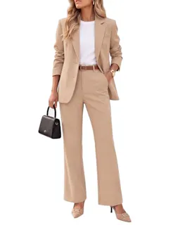 luvamia Women's Business Pant Suit