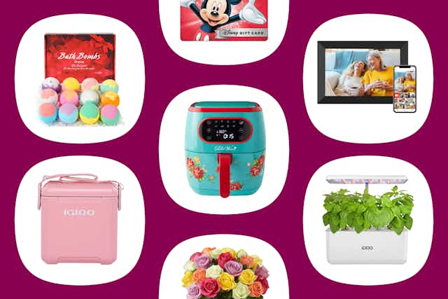 Delivered on Time! Affordable Mother’s Day Gift Ideas That Mom Actually Wants card image