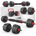 5-in-1 Adjustable Free Weight Set