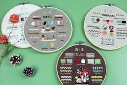 Top-Rated Embroidery Kit, Only $9.99 on Amazon card image