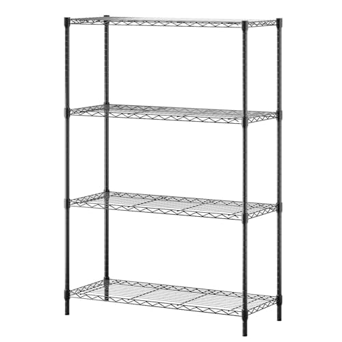 4-Tier Wire Storage Shelves