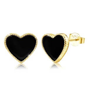 Heart Stud Earrings