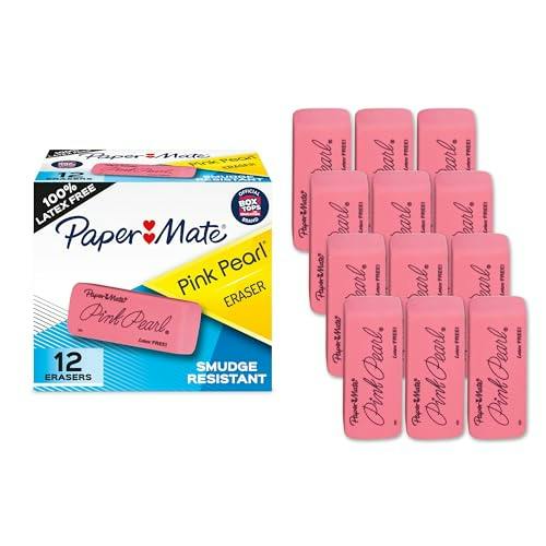 Paper Mate Pink Pearl Erasers