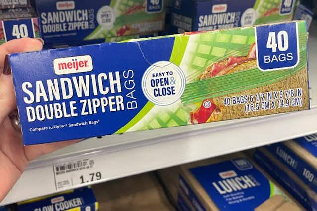 Get $1 Groceries + Essentials When You Shop the Meijer 7 for $7 Sale card image